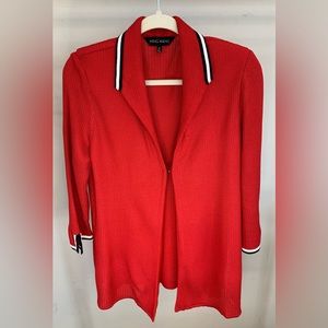 Ming Wang Knit contrast Jacket